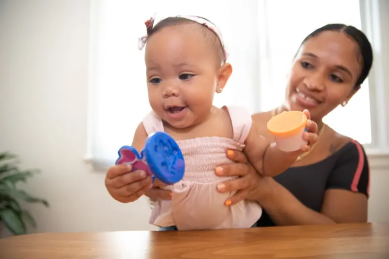 Mini STEM Labs at Home for Baby Curiosity